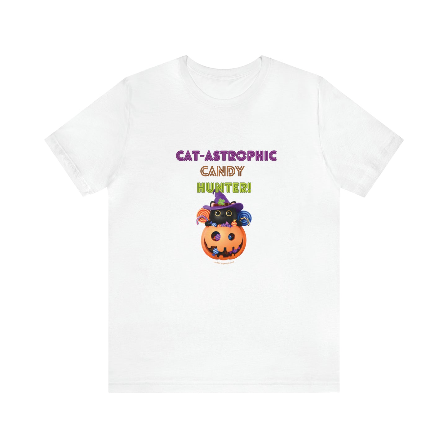 Unisex Cotton T-shirt - Catastrophic Candy Hunter