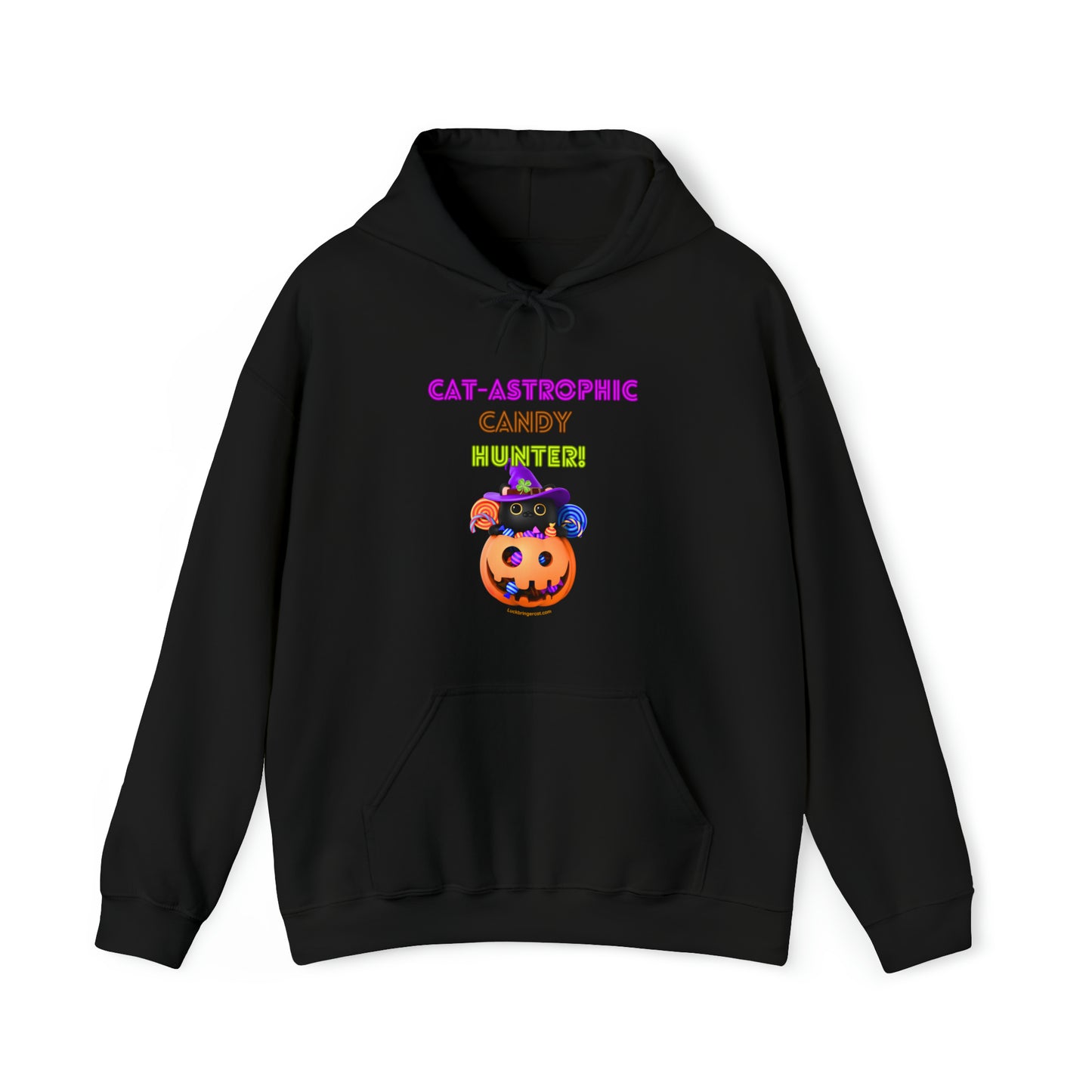 Unisex Hooded Sweatshirt - Catastrophic Candy Hunter