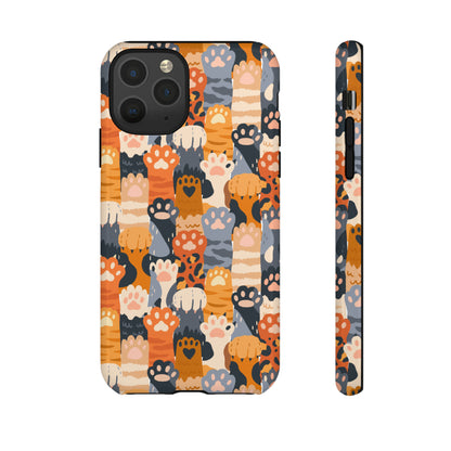 Premium-quality tough protective phone cases for iPhone, Samsung and Google phones - Colorful Paws for Pet Lovers