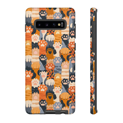 Premium-quality tough protective phone cases for iPhone, Samsung and Google phones - Colorful Paws for Pet Lovers