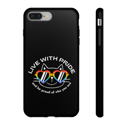 Cat Lovers Pride Phone Case- iPhone, Samsung Galaxy, Google Pixel-LGBTQ+ Community Support