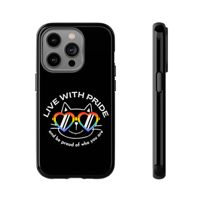 Cat Lovers Pride Phone Case- iPhone, Samsung Galaxy, Google Pixel-LGBTQ+ Community Support