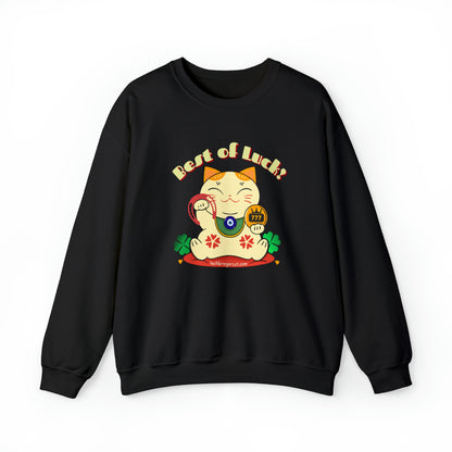 Crewneck Sweatshirt - Lucky Maneki Neko Cat