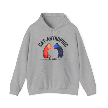 Funny Hooded Sweatshirt For US Election-Catastrophic Debates Hoodie