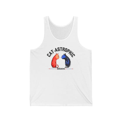 Unisex Tank Top- US Election Theme- Catastrophic Debates