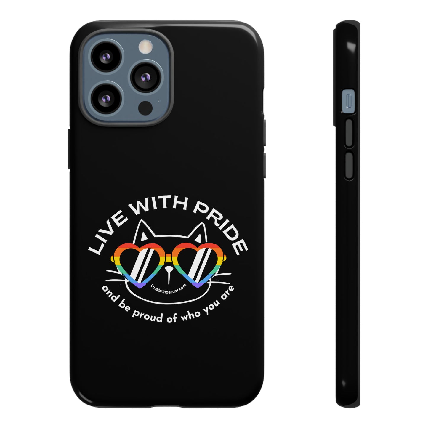 Cat Lovers Pride Phone Case- iPhone, Samsung Galaxy, Google Pixel-LGBTQ+ Community Support