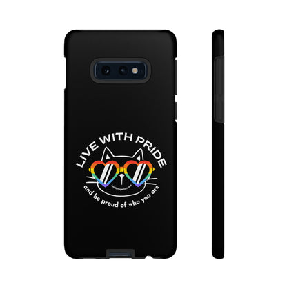 Cat Lovers Pride Phone Case- iPhone, Samsung Galaxy, Google Pixel-LGBTQ+ Community Support