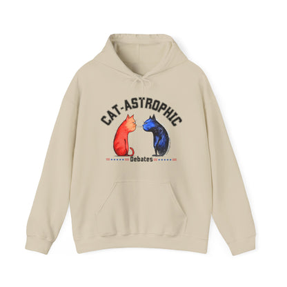 Funny Hooded Sweatshirt For US Election-Catastrophic Debates Hoodie