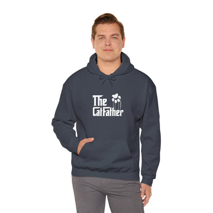 Hooded Sweatshirt -The Cat Father Hoodie