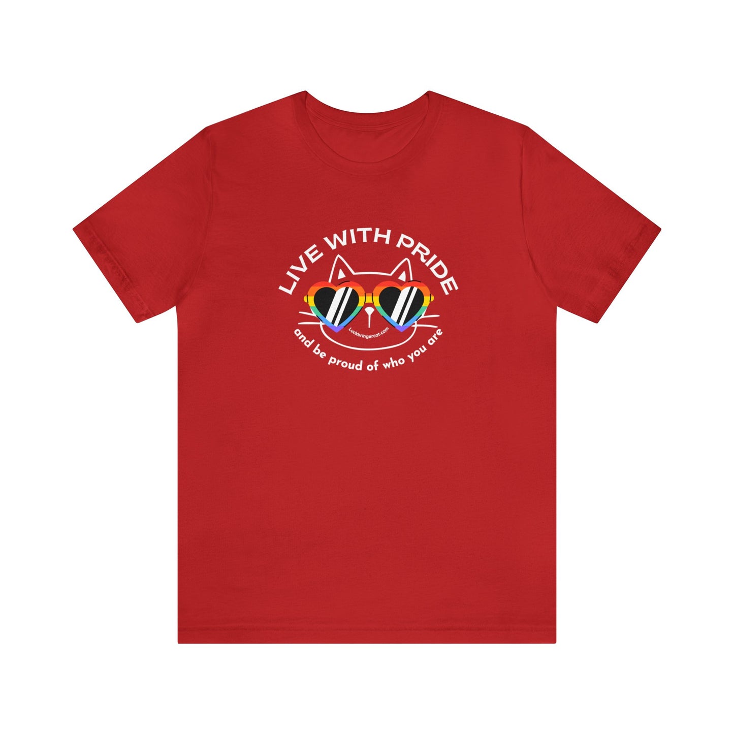 Cat Lovers Pride T-shirt -LGBTQ+ Community Support Shirt