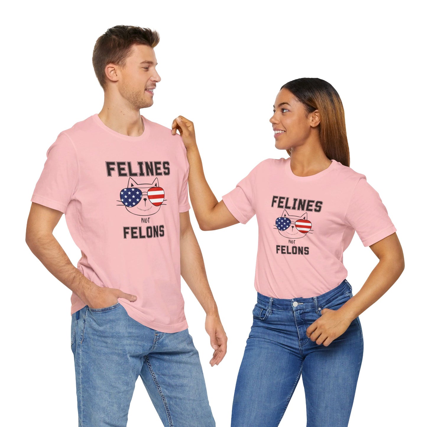 Felines Not Felons T-shirt -Kamala Harris 2024 US President Election Shirt