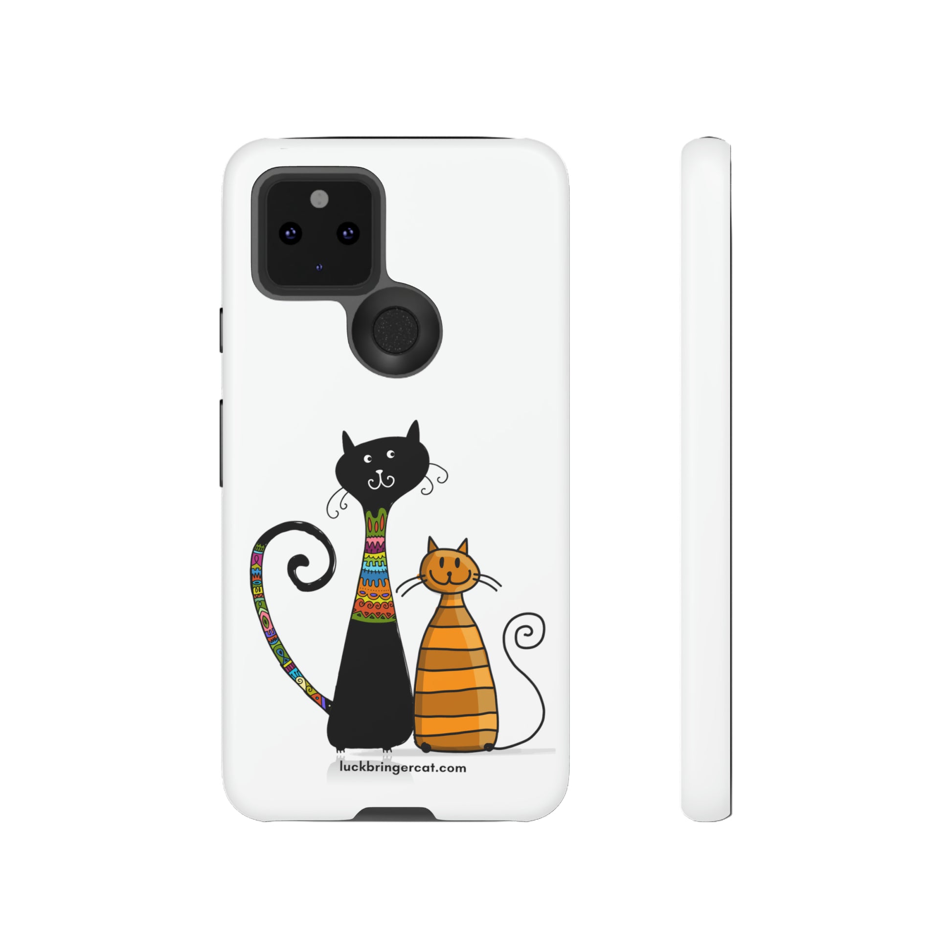 funny and cute cat lovers phone case- Google Pixel 7, Google Pixel 6 Pro, Google Pixel 6, Google Pixel 5 5G - gift for cat kitten lovers cat moms mums 