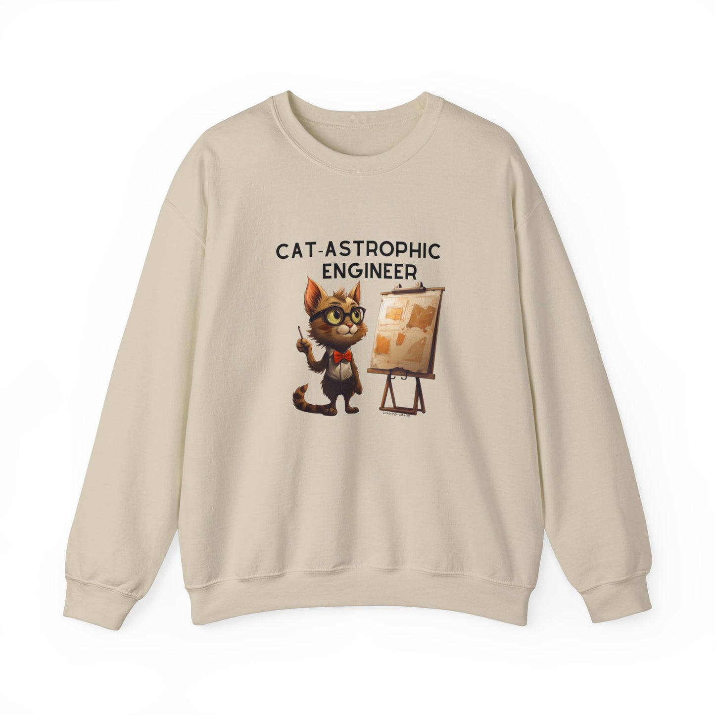 Sweatshirt for Cat Lover Engineers-  Funny Engineers Unisex Sweater