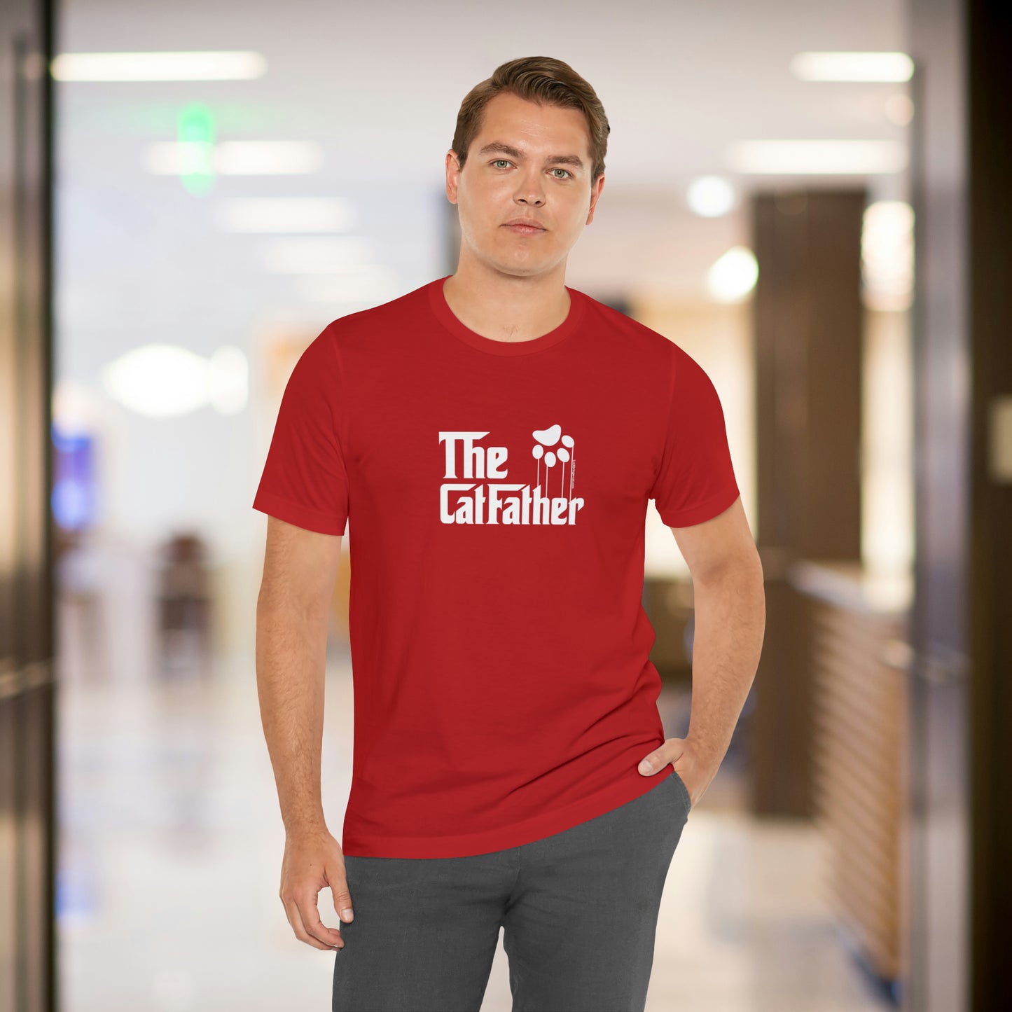 The Cat father shirt - Gift for Cat dads - Cat Daddy Tee 