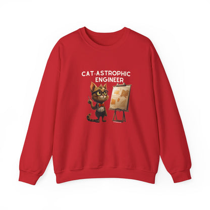 Sweatshirt for Cat Lover Engineers-  Funny Engineers Unisex Sweater