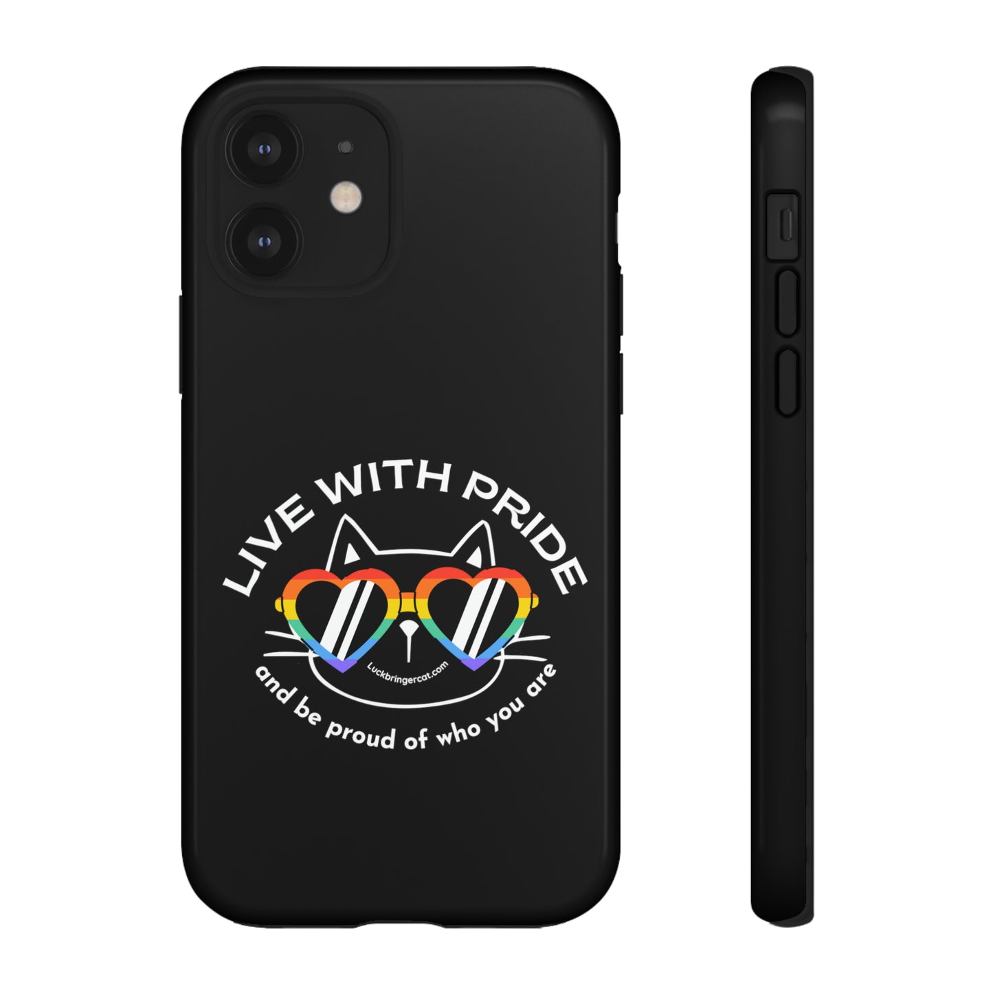 Cat Lovers Pride Phone Case- iPhone, Samsung Galaxy, Google Pixel-LGBTQ+ Community Support