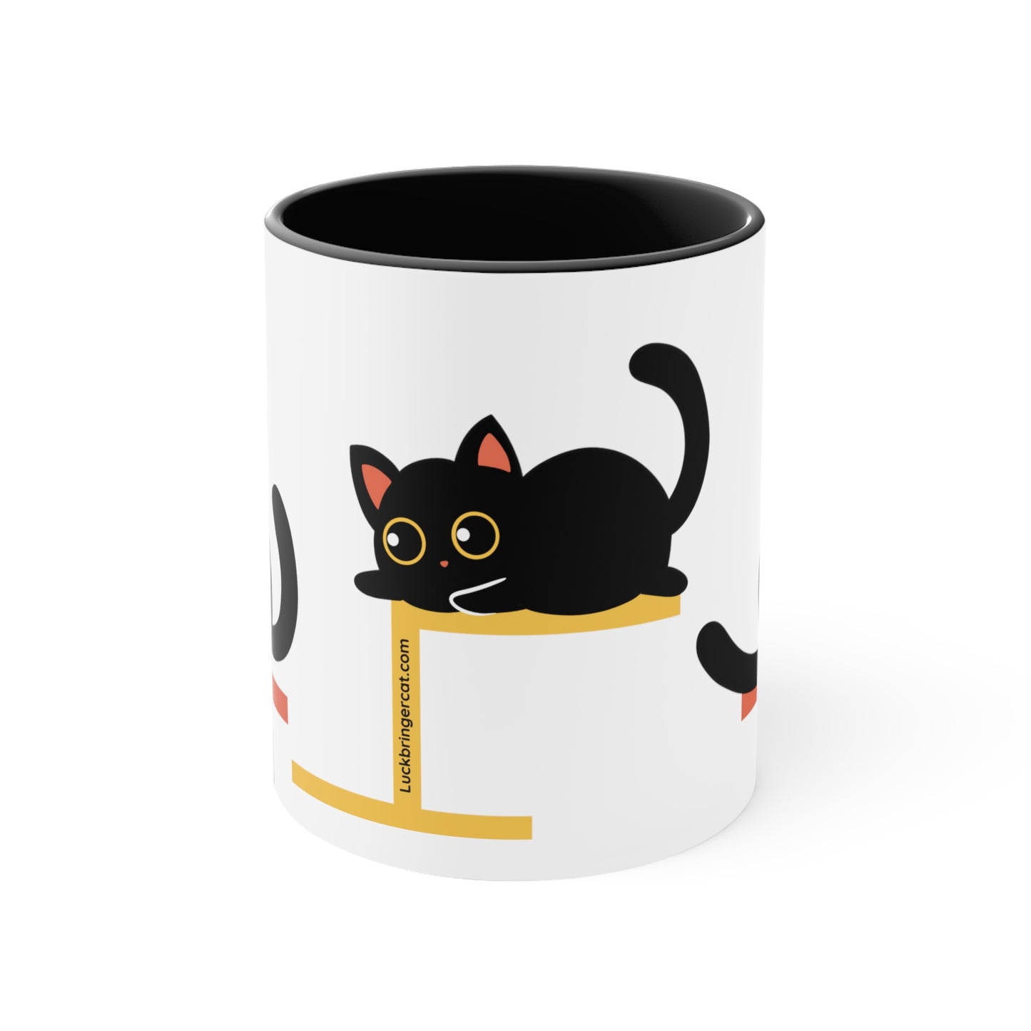 Black Cat Ceramic Coffee Mug for Kitty Cat Lovers