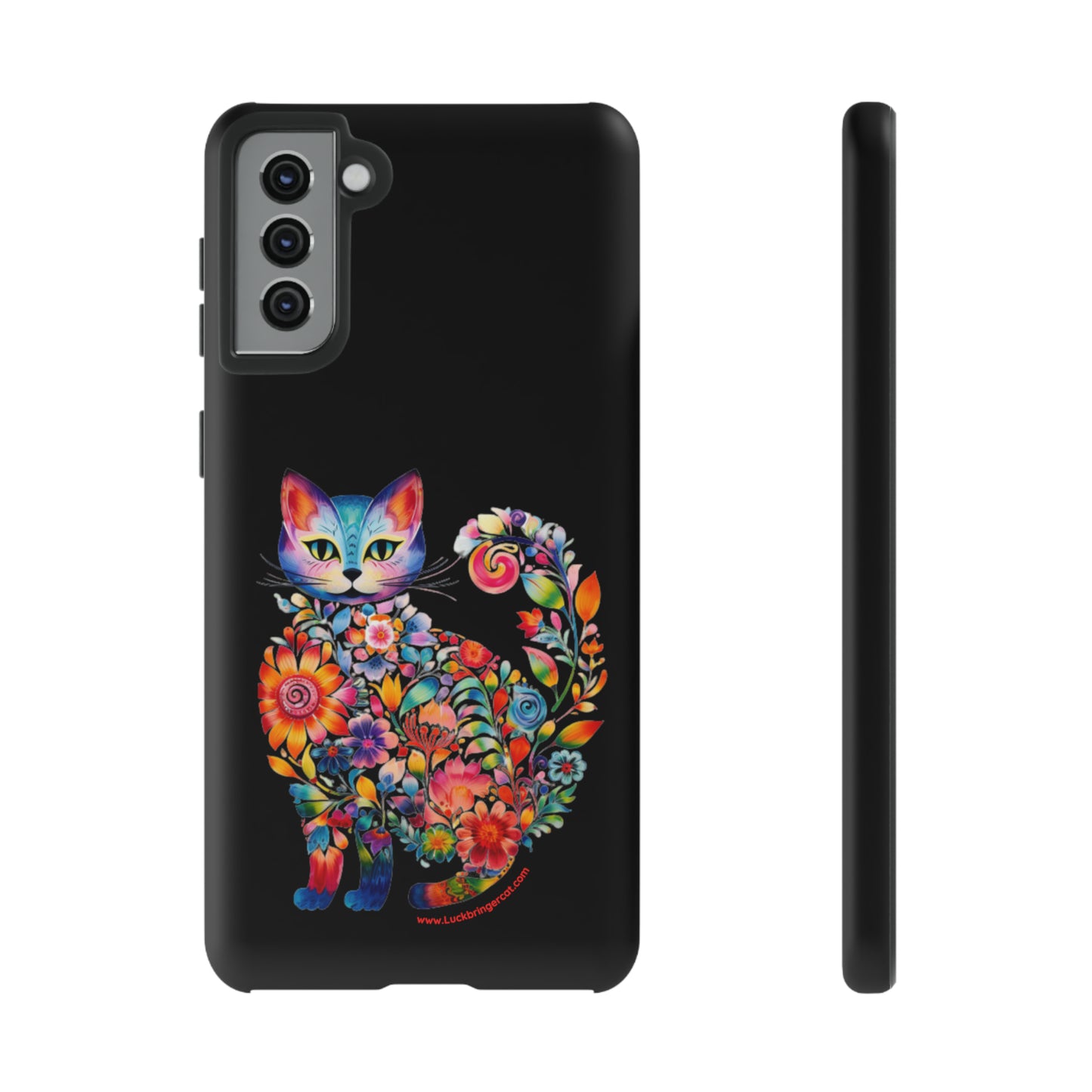 Black Cat Lovers Phone Case -Samsung Galaxy S23, Samsung Galaxy S23 Plus, Samsung Galaxy S23 Ultra, Samsung Galaxy S22, Samsung Galaxy S22 Plus, Samsung Galaxy S22 Ultra, Samsung Galaxy S21, Samsung Galaxy S21 FE, Samsung Galaxy S21 Plus, Samsung Galaxy S21 Ultra, Samsung Galaxy S20, Samsung Galaxy S20 FE, Samsung Galaxy S20 Plus, Samsung Galaxy S20 Ultra, Samsung GalaxyS10, Samsung Galaxy S10E, Samsung Galaxy S10 Plus