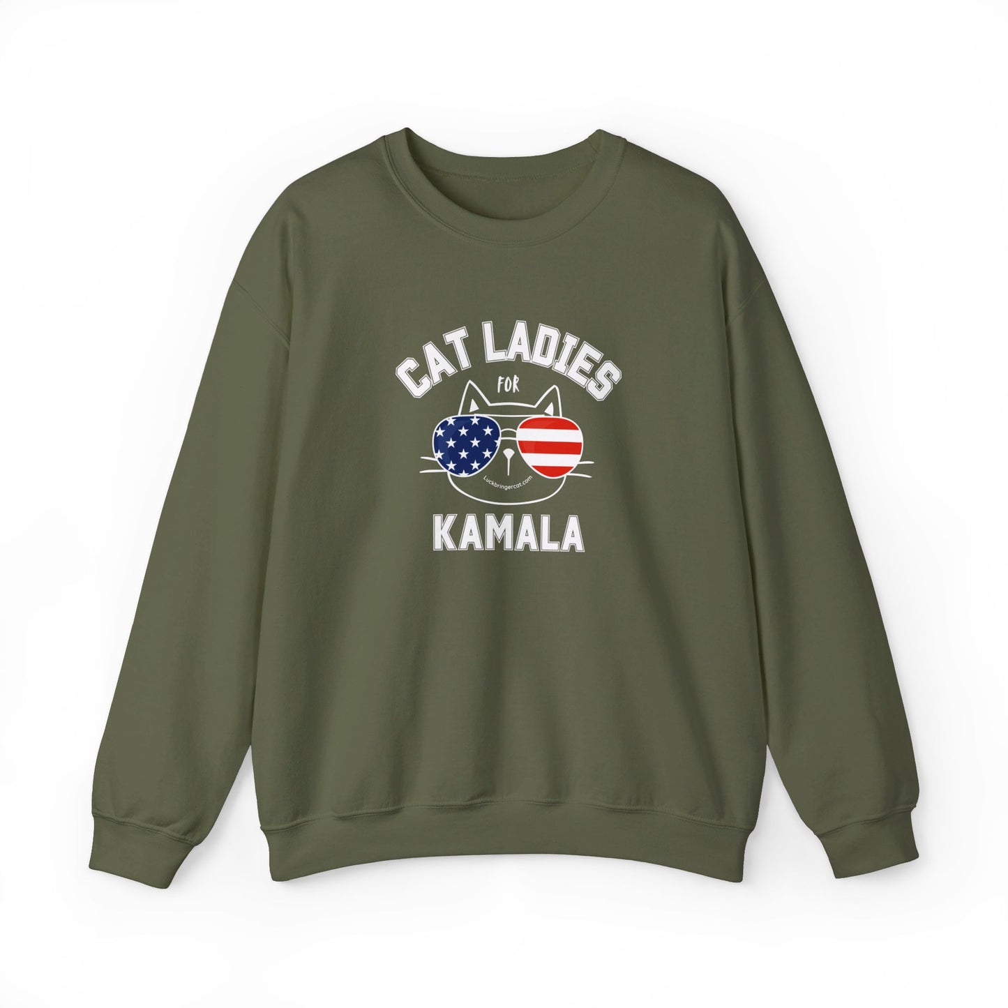 Cat Ladies For Kamala Harris Sweatshirt- 2024 US Presidential Election Shirt