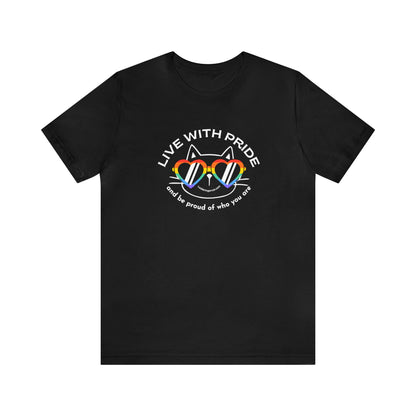 Cat Lovers Pride T-shirt -LGBTQ+ Community Support Shirt