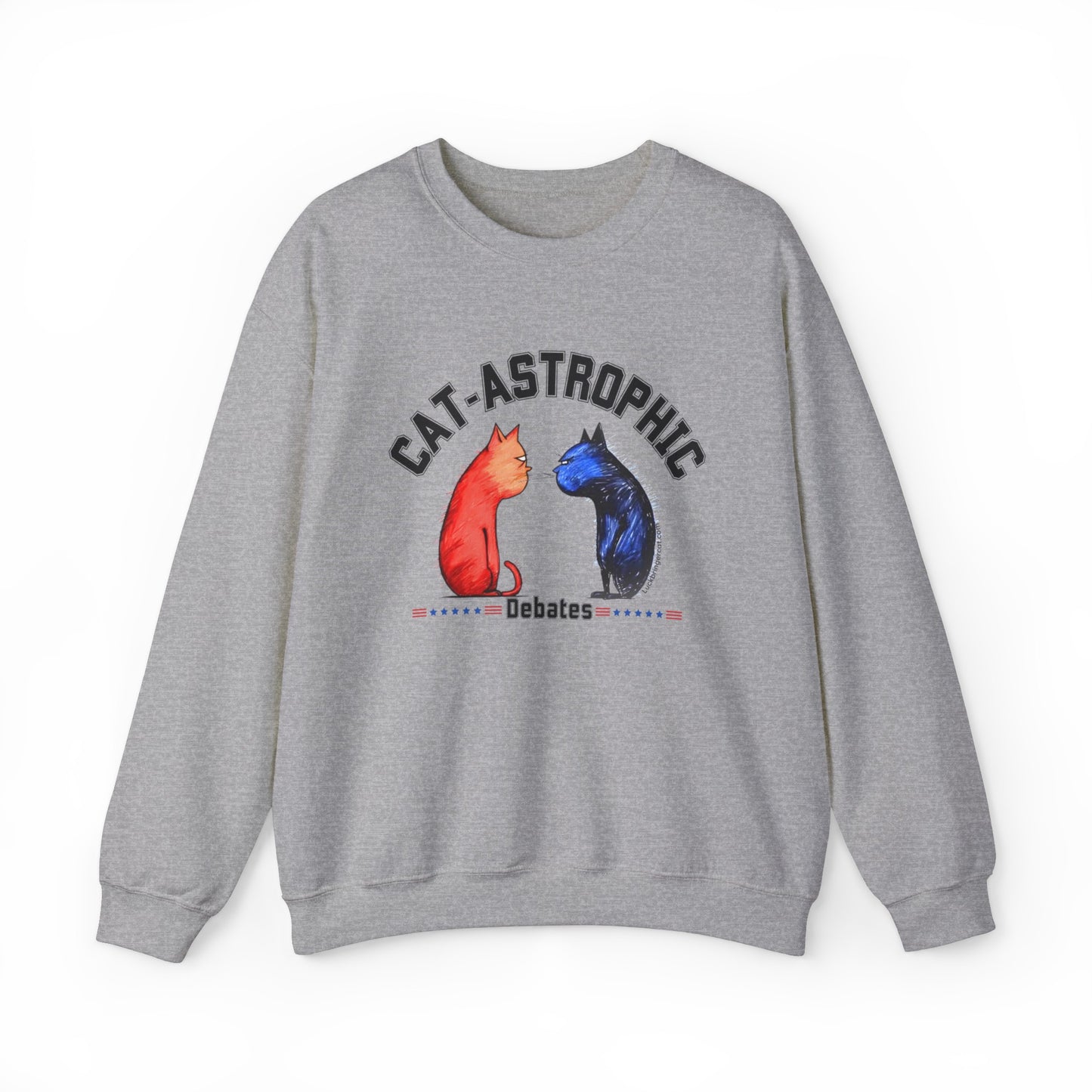 Funny Crewneck Sweatshirt For US Election - Catastrophic Debates