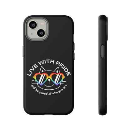 Cat Lovers Pride Phone Case- iPhone, Samsung Galaxy, Google Pixel-LGBTQ+ Community Support