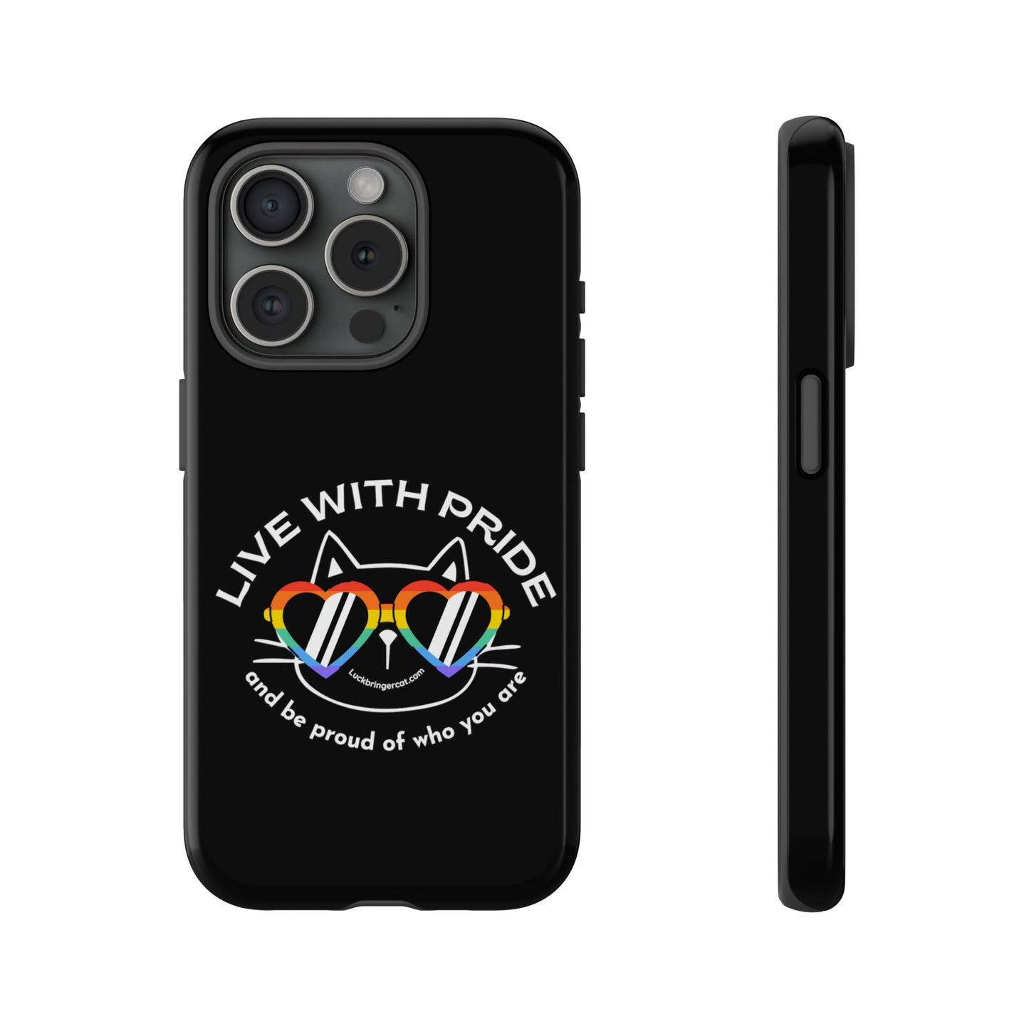 Cat Lovers Pride Phone Case- iPhone, Samsung Galaxy, Google Pixel-LGBTQ+ Community Support