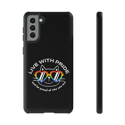 Cat Lovers Pride Phone Case- iPhone, Samsung Galaxy, Google Pixel-LGBTQ+ Community Support