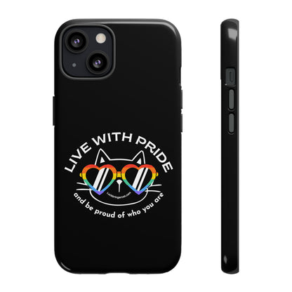 Cat Lovers Pride Phone Case- iPhone, Samsung Galaxy, Google Pixel-LGBTQ+ Community Support