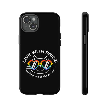 Cat Lovers Pride Phone Case- iPhone, Samsung Galaxy, Google Pixel-LGBTQ+ Community Support