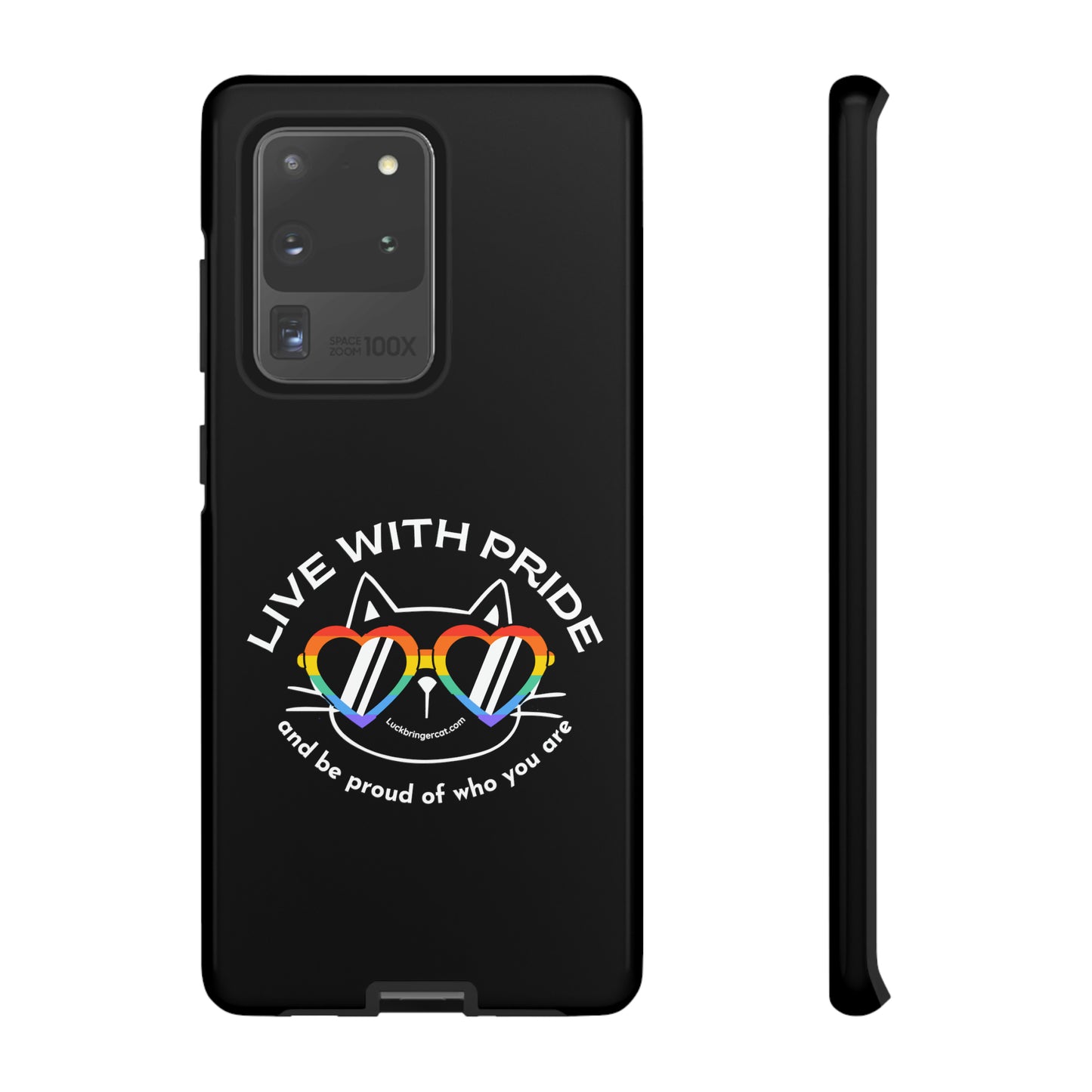 Cat Lovers Pride Phone Case- iPhone, Samsung Galaxy, Google Pixel-LGBTQ+ Community Support