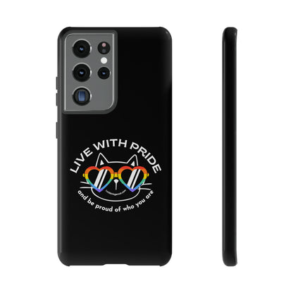 Cat Lovers Pride Phone Case- iPhone, Samsung Galaxy, Google Pixel-LGBTQ+ Community Support