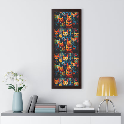 Personalized Wall Décor- Custom Framed Vertical Poster- Customized Wall Art