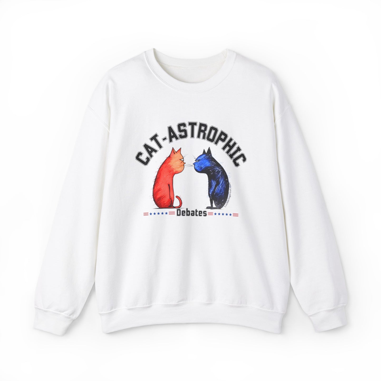 Funny Crewneck Sweatshirt For US Election - Catastrophic Debates