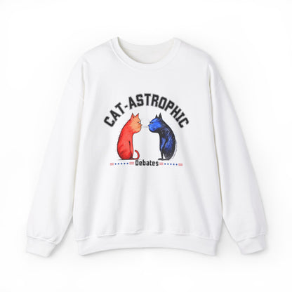 Funny Crewneck Sweatshirt For US Election - Catastrophic Debates