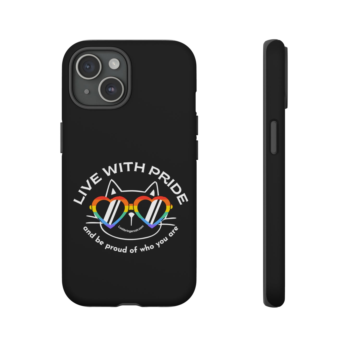 Cat Lovers Pride Phone Case- iPhone, Samsung Galaxy, Google Pixel-LGBTQ+ Community Support