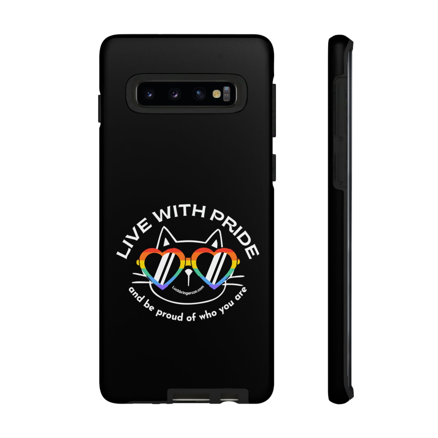 Cat Lovers Pride Phone Case- iPhone, Samsung Galaxy, Google Pixel-LGBTQ+ Community Support