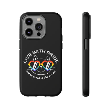 Cat Lovers Pride Phone Case- iPhone, Samsung Galaxy, Google Pixel-LGBTQ+ Community Support