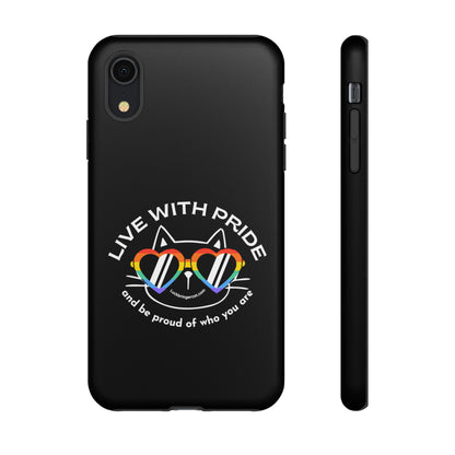 Cat Lovers Pride Phone Case- iPhone, Samsung Galaxy, Google Pixel-LGBTQ+ Community Support