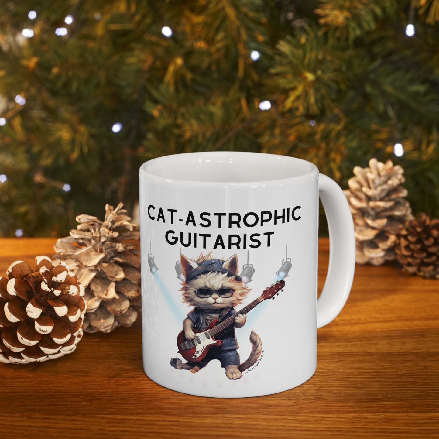 Funny Coffee Mug for Electric Guitar Players