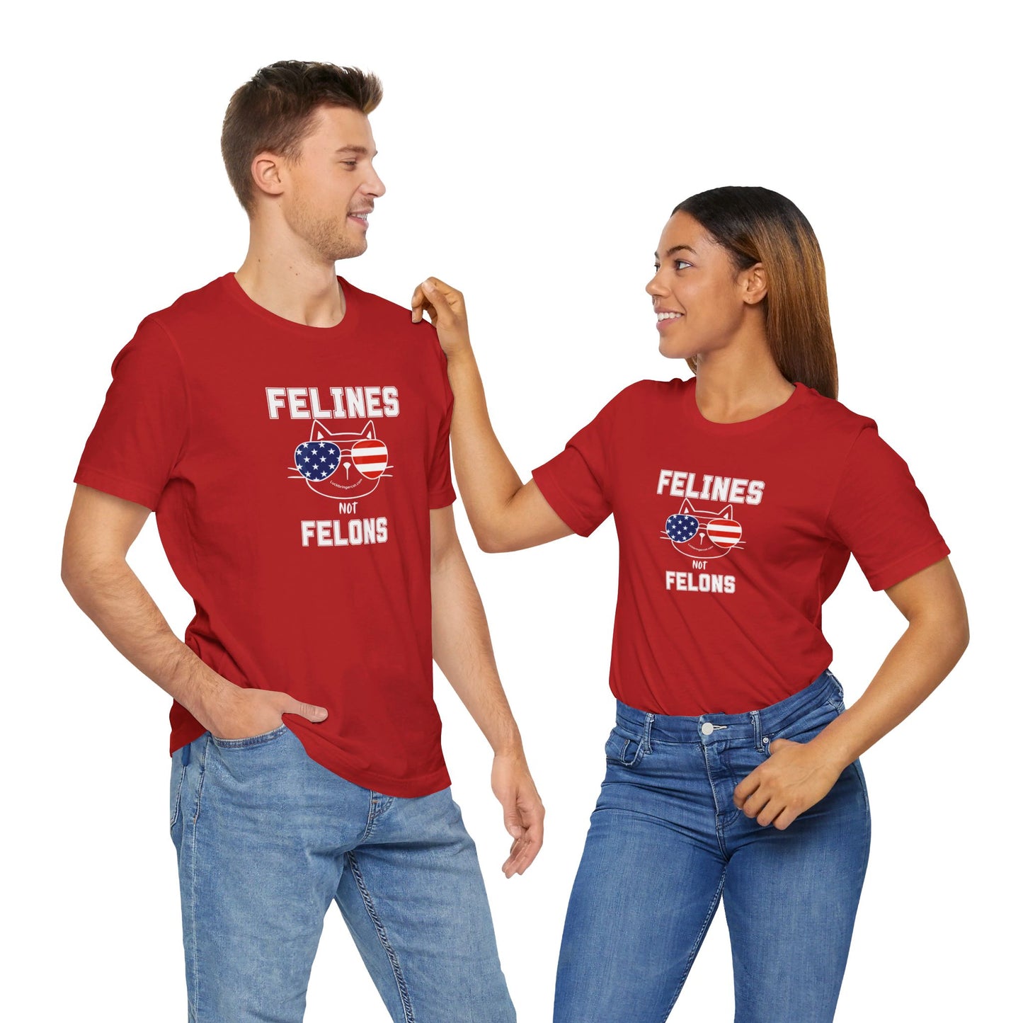 Felines Not Felons T-shirt -Kamala Harris 2024 US President Election Shirt