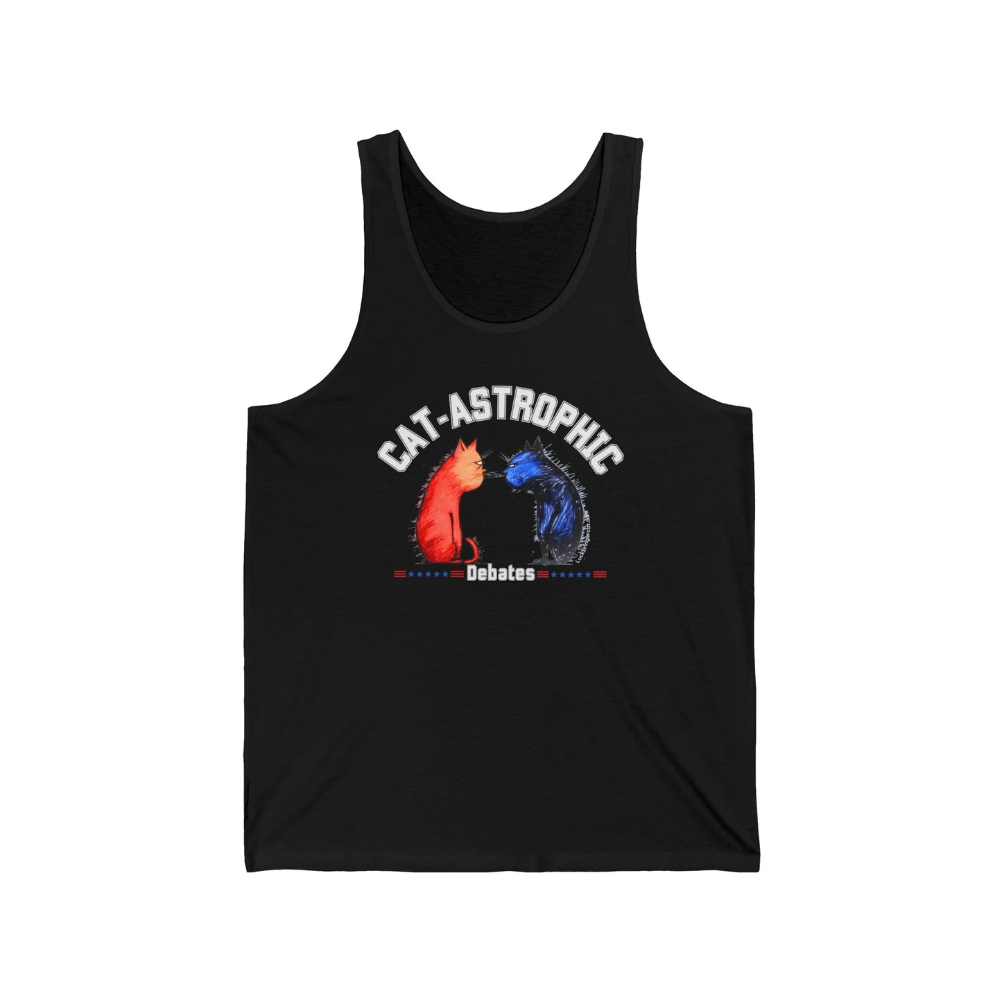 Unisex Tank Top- US Election Theme- Catastrophic Debates