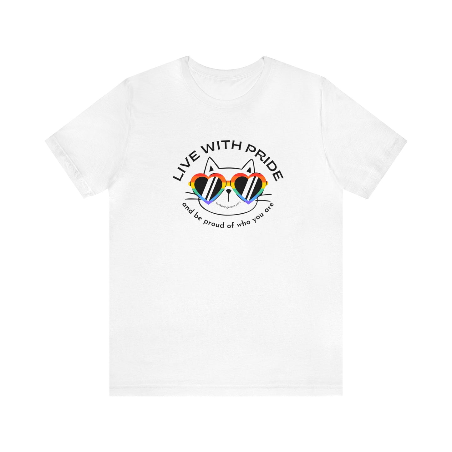 Cat Lovers Pride T-shirt -LGBTQ+ Community Support Shirt