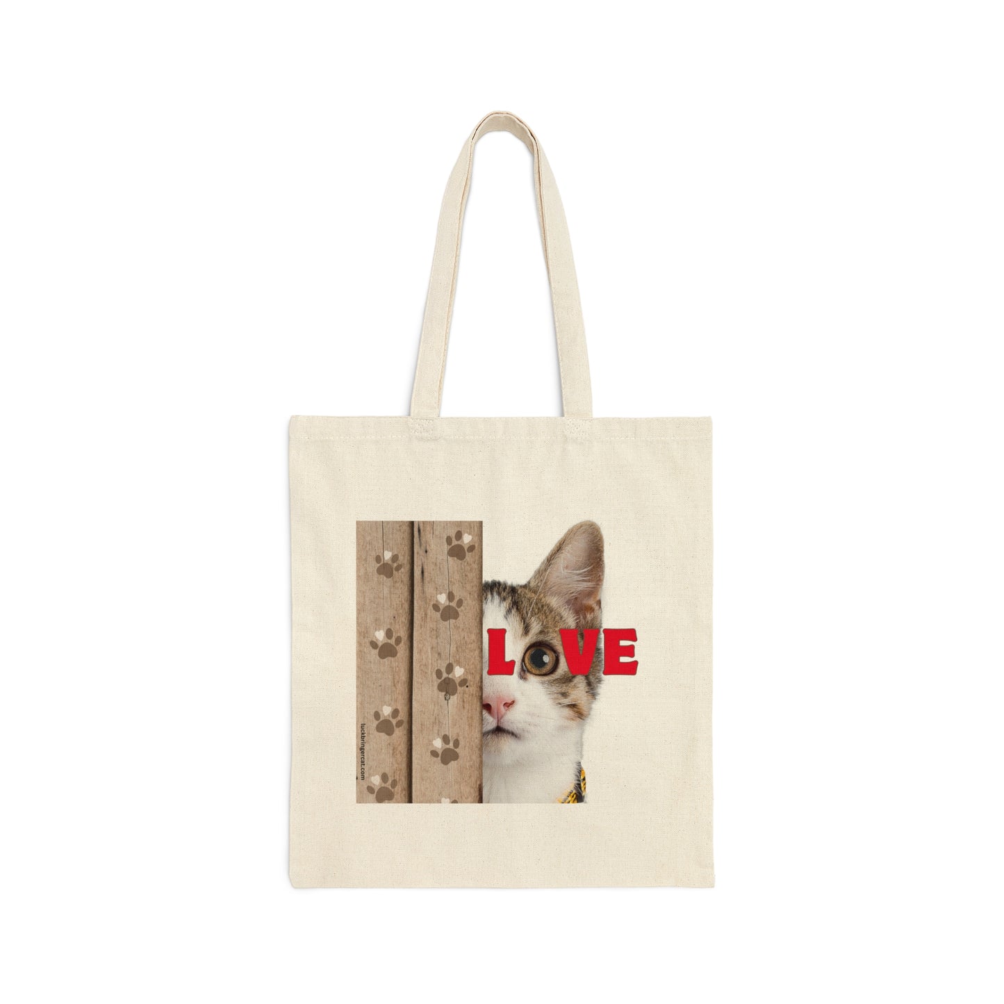 Cotton Tote Bags for Cat and Kitten Lover Girls, boys, moms and dads- perfect Birthday, Christmas or valentines gift for all cat lovers