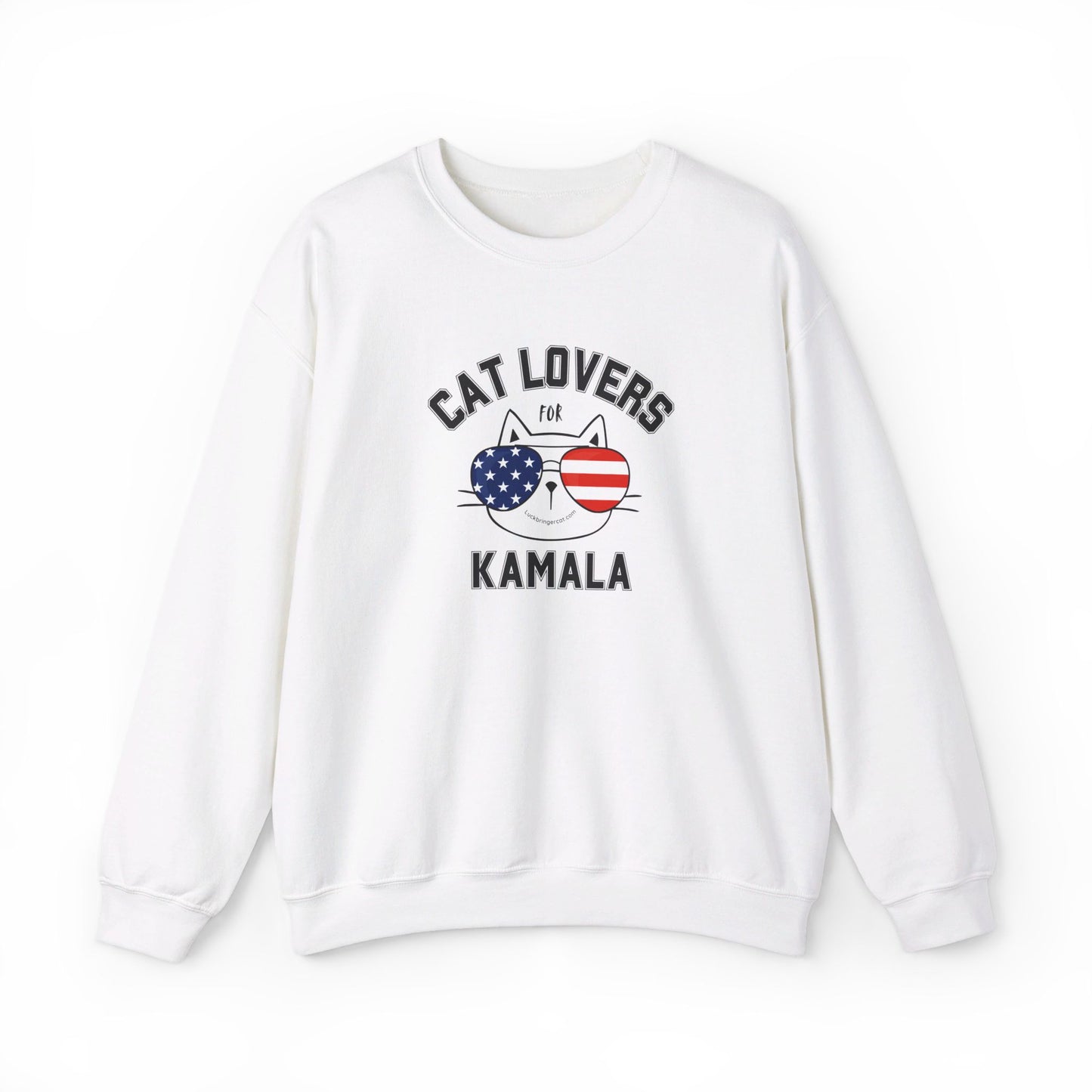 Cat Lovers For Kamala Harris 2024 US Presidential Election Sweatshirt