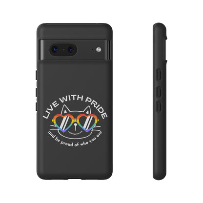 Cat Lovers Pride Phone Case- iPhone, Samsung Galaxy, Google Pixel-LGBTQ+ Community Support