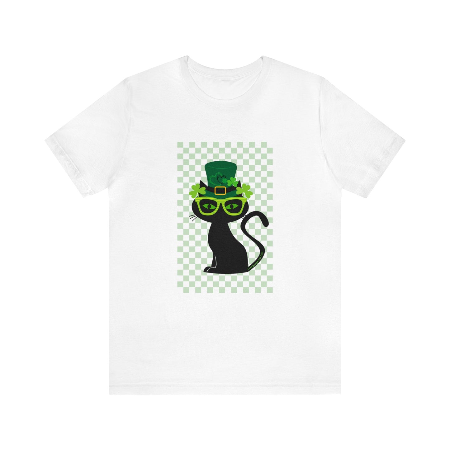 T-shirt - St Patrick's Day - Lucky Black Cat