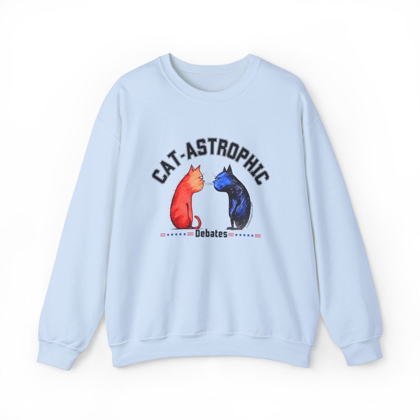 Funny Crewneck Sweatshirt For US Election - Catastrophic Debates