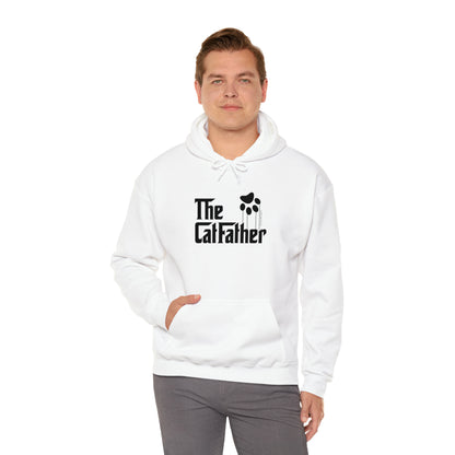 Hooded Sweatshirt -The Cat Father Hoodie