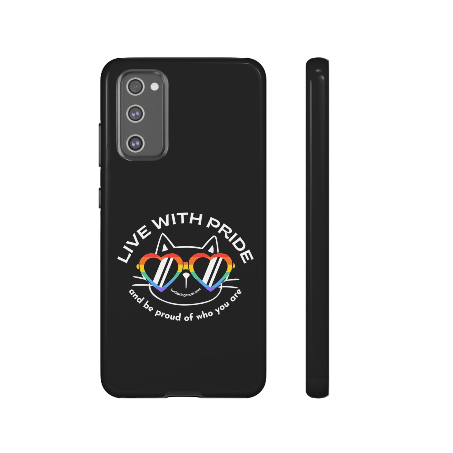 Cat Lovers Pride Phone Case- iPhone, Samsung Galaxy, Google Pixel-LGBTQ+ Community Support